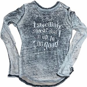 Harry Potter Shirt “I solemnly swear” sz XS